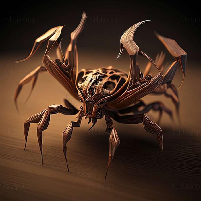 3D модель Ixodes minutae (STL)